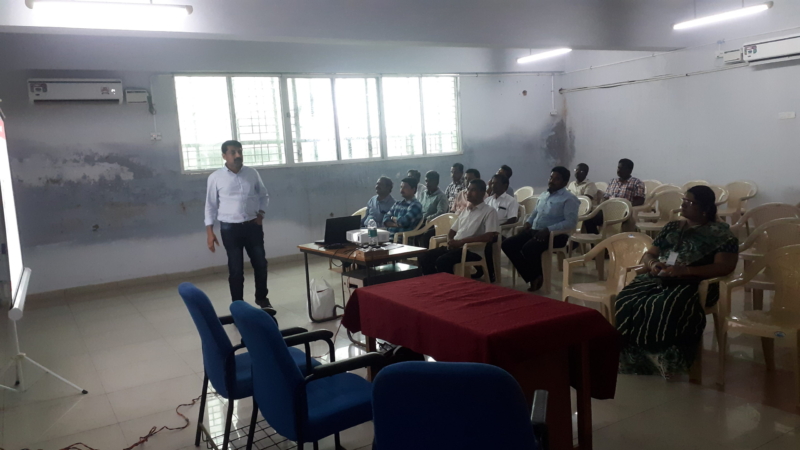 Dr.K.V.Sreekanth, Nanyang Technological University, Singapore delivered Invited talk on Optical Biosensor