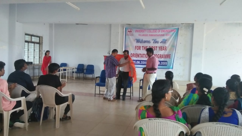 First Year Orientation  2019 