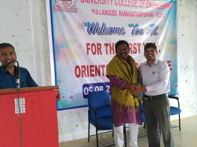 First Year Orientation  2019 