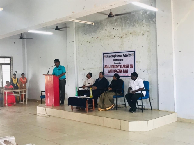 Legal Literacy Class on Anti Ragging Law (24/07/2019)