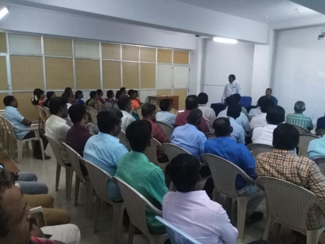 Prof.Dr. S. Selladurai, Additional Registrar Visited Our College