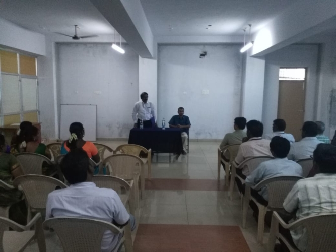Prof.Dr. S. Selladurai, Additional Registrar Visited Our College