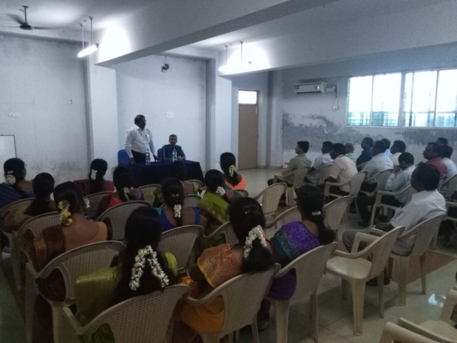 Prof.Dr. S. Selladurai, Additional Registrar Visited Our College