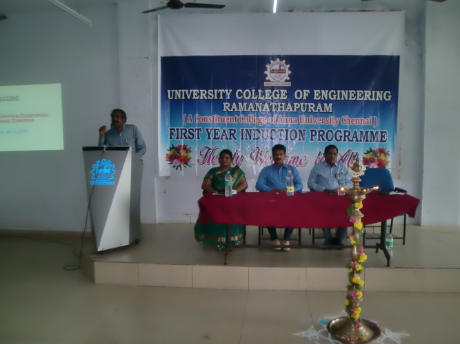 Students Induction Programme 2021-2022